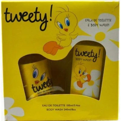 First American Brands Ladies Looney Tunes Tweety Gift Set Kids Fragrances 647393958114