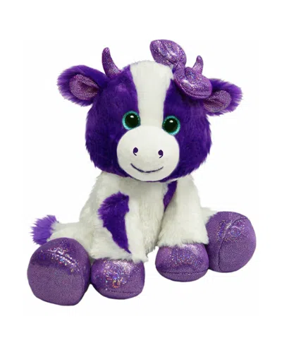 First & Main Babies' - 7 Inch Gal Pals Plush, Callie Cow In Dark Purple