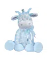 First & Main Jingles 11" Sitting Giraffe In Blue