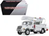 First Gear International Durastar Utility Bucket Truck "altec" White 1/34 Diecast Model By  In White