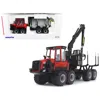 First Gear Komatsu 875.1 Forwarder Red & Black 1-32 Diecast Model