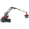 First Gear Komatsu 931xc.3 Harvester Red & Black 1-32 Diecast Model