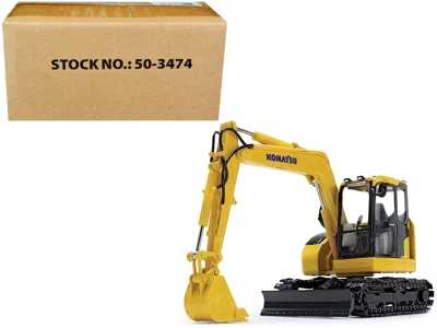 First Gear Komatsu Pc78us-11 Excavator Yellow 1/50 Diecast Model By Dcp/