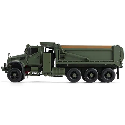 First Gear Mack Defense M917a3 Heavy Dump Truck Green 1-50 Scale Diecast Model