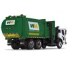 First Gear Mack Lr Refuse Garbage Truck With Mcneilus Zr Side Loader Waste Management 1-87 Ho Diecast Model Whi