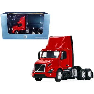 First Gear Roof Fairing Truck Tractor Crossroad 1 By 50 Diecast Model Car For Volvo Vnr 300 Day Cab, Red