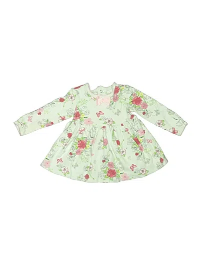 Pre-owned First Impressions Babies' 3/4 Sleeve Blouse In Green