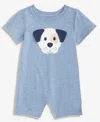 First Impressions Baby Boys (0-24) Dog Graphic Sunsuit, Macy's Exclusive In Blue