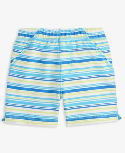 First Impressions Baby Boys' (0-24) Mix & Match Striped Shorts, Macy's Exclusive In Blue