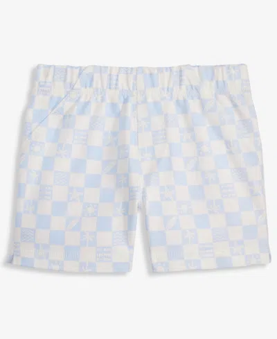 First Impressions Baby Boys' (0-24) Mix & Match Tile-print Shorts, Macy's Exclusive In Blue
