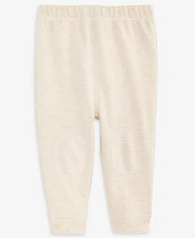 First Impressions Baby Boys 3-24 Month Heathered Pants, Exclusively At Macy's In Nude