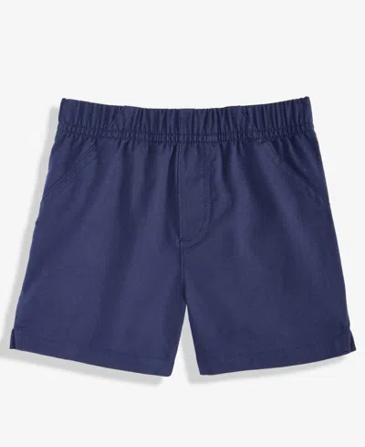First Impressions Baby Boys' 3m-24m Mix And Match Solid Woven Shorts, Macy's Exclusive In Blue