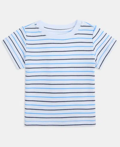 First Impressions Baby Boys' 3m-24m Mix And Match Striped T-shirt, Macy's Exclusive In Blue