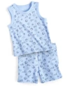 FIRST IMPRESSIONS BABY BOYS BASEBALL TANK TOP SHORTS CREATED FOR MACYS