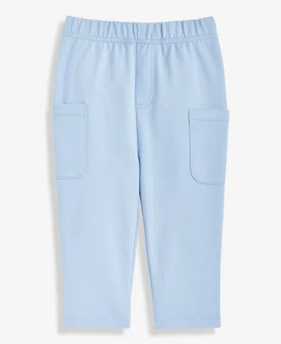 First Impressions Baby Boys Cargo Straight-leg Pants, Macy's Exclusive In Blue
