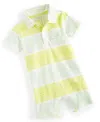 FIRST IMPRESSIONS BABY BOYS CHILL STRIPED SUNSUIT, CREATED FOR MACY'S