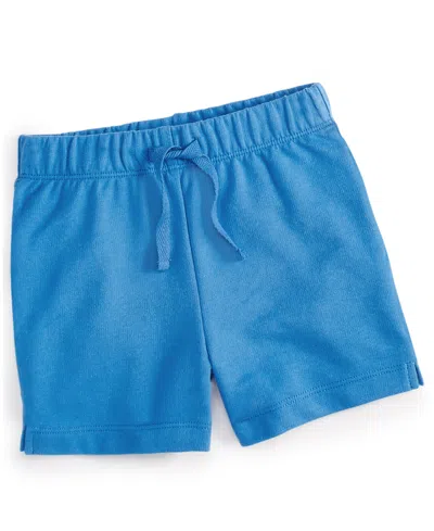 First Impressions Baby Boys French Terry Shorts, Created For Macy's In Lyric Blue