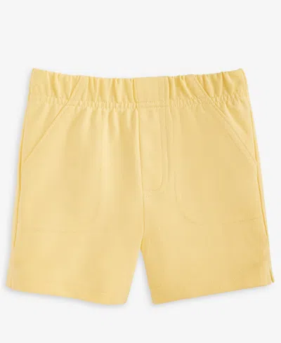 First Impressions Baby Boys French Terry Solid Shorts, Exclusively At Macy's