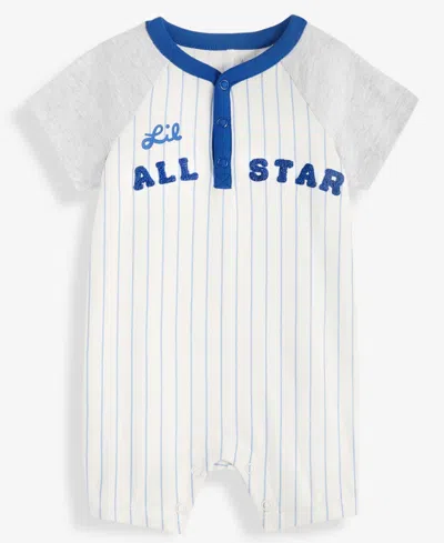 First Impressions Baby Boys Lil All Star Sunsuit, Macy's Exclusive In White