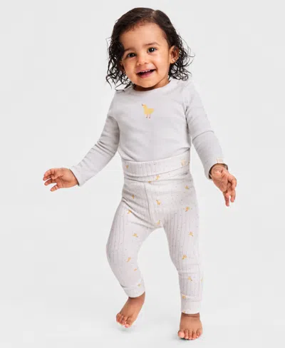 First Impressions Baby Boys' Little Explorer Three-piece Set, Macy's Exclusive In White