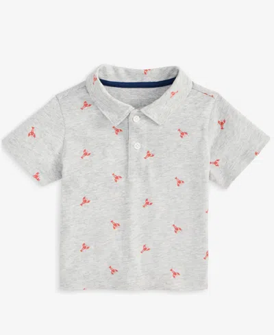First Impressions Baby Boys Lobster Dash Printed Polo Shirt, Exclusively At Macy's