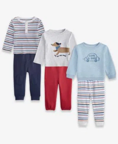 First Impressions Baby Boys Long Sleeve Tops Jogger Pants Macys Exclusive