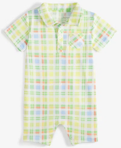 First Impressions Baby Boys Park Plaid Sunsuit, Exclusively At Macy's In Multi