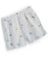 FIRST IMPRESSIONS BABY BOYS PRINTED FRENCH TERRY SHORTS, CREATED FOR MACY'S