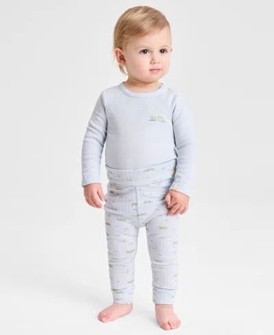 First Impressions Baby Boys' Printed Three-piece Set, Macy's Exclusive In White