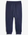 First Impressions Baby Boys Solid Waffle Jogger Pants, Exclusively At Macy's In Blue
