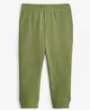 First Impressions Baby Boys Solid Waffle Jogger Pants, Exclusively At Macy's In Green