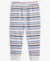 First Impressions Baby Boys Striped Jogger Pants, Macy's Exclusive In Multi