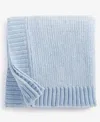 First Impressions Baby Boys Travel Chenille Sweater Blanket, Created For Macy's In Teton Blue