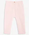 First Impressions Baby Brushed Rib Pants, Macy's Exclusive In Pink