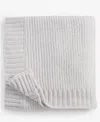 First Impressions Baby Chenille Sweater Blanket, Created For Macy's In Overcast Grey