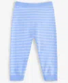 First Impressions Baby Cody Stripe Pants, Exclusively At Macy's In Blue Whisp