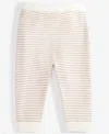 First Impressions Baby Cotton Stripe Pants, Exclusively At Macy's In Hummus