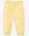 First Impressions Baby Cotton Sunflower Pants, Exclusively At Macy's In Buttercup