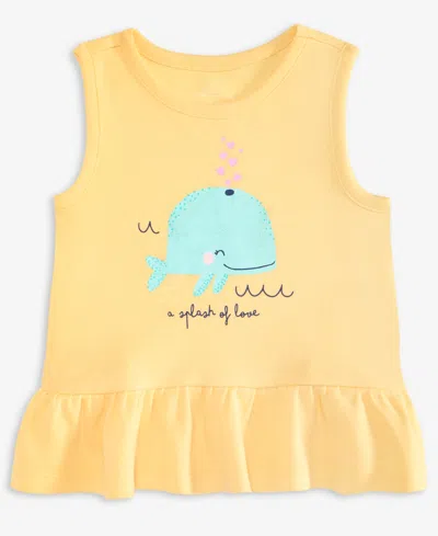 First Impressions Baby Girls' (0-24) Mix & Match Whale-graphic Top, Macy's Exclusive In Burgundy