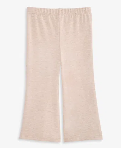 First Impressions Baby Girls' 3m-24m Mix & Match Heathered Flare Leggings, Macy's Exclusive In Pink