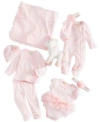 First Impressions Baby Girls Ballerina Ruffled Collection Created For Macys In Ivory