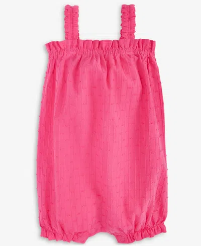 First Impressions Baby Girls Clip-dot Cotton Tank Sunsuit, Exclusively At Macy's