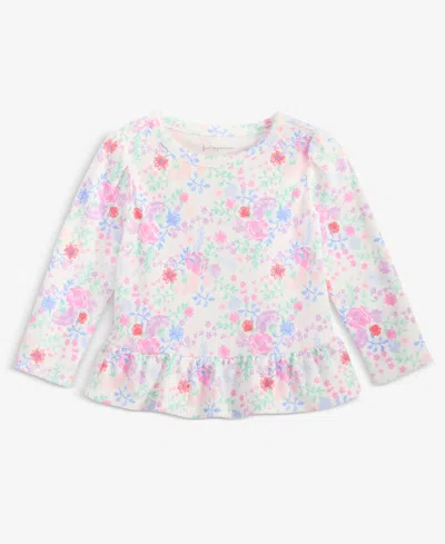 First Impressions Baby Girls' Country Floral Top, Macy's Exclusive In White