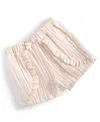 FIRST IMPRESSIONS BABY GIRLS DASH STRIPE SHORTS, CREATED FOR MACY'S
