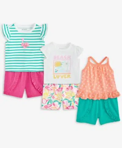 First Impressions Baby Girls Flamingo Beach Tops Shorts Exclusively At Macys
