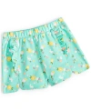 FIRST IMPRESSIONS BABY GIRLS FRENCH-TERRY FLORAL-PRINT SHORTS, CREATED FOR MACY'S