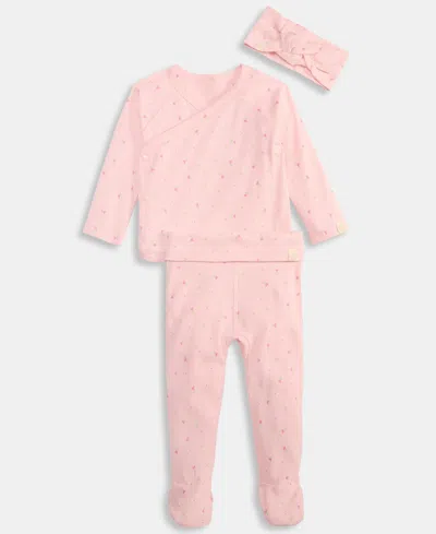 First Impressions Baby Girls' In The Garden Take Me Home Set, Macy's Exclusive In Pink