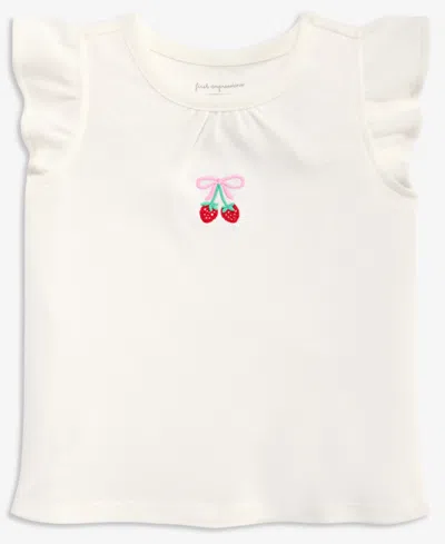 First Impressions Baby Girls' Mix & Match T-shirt, Macy's Exclusive In White