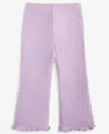 First Impressions Baby Girls Pointelle Flare Leggings In Purple