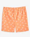 First Impressions Baby Girls Simple Floral-print Biker Shorts, Exclusively At Macy's